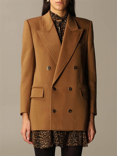 vintage yves saint laurent camel wool jacket|camel YVES SAINT LAURENT Women Jackets .